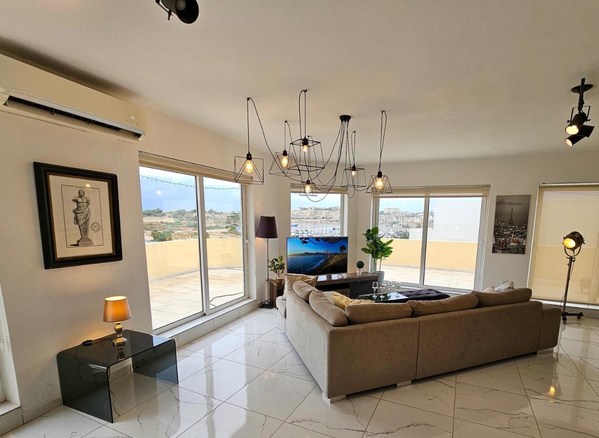 Mive Luxury Sea View Penthouse Apartment Gzira Exterior foto