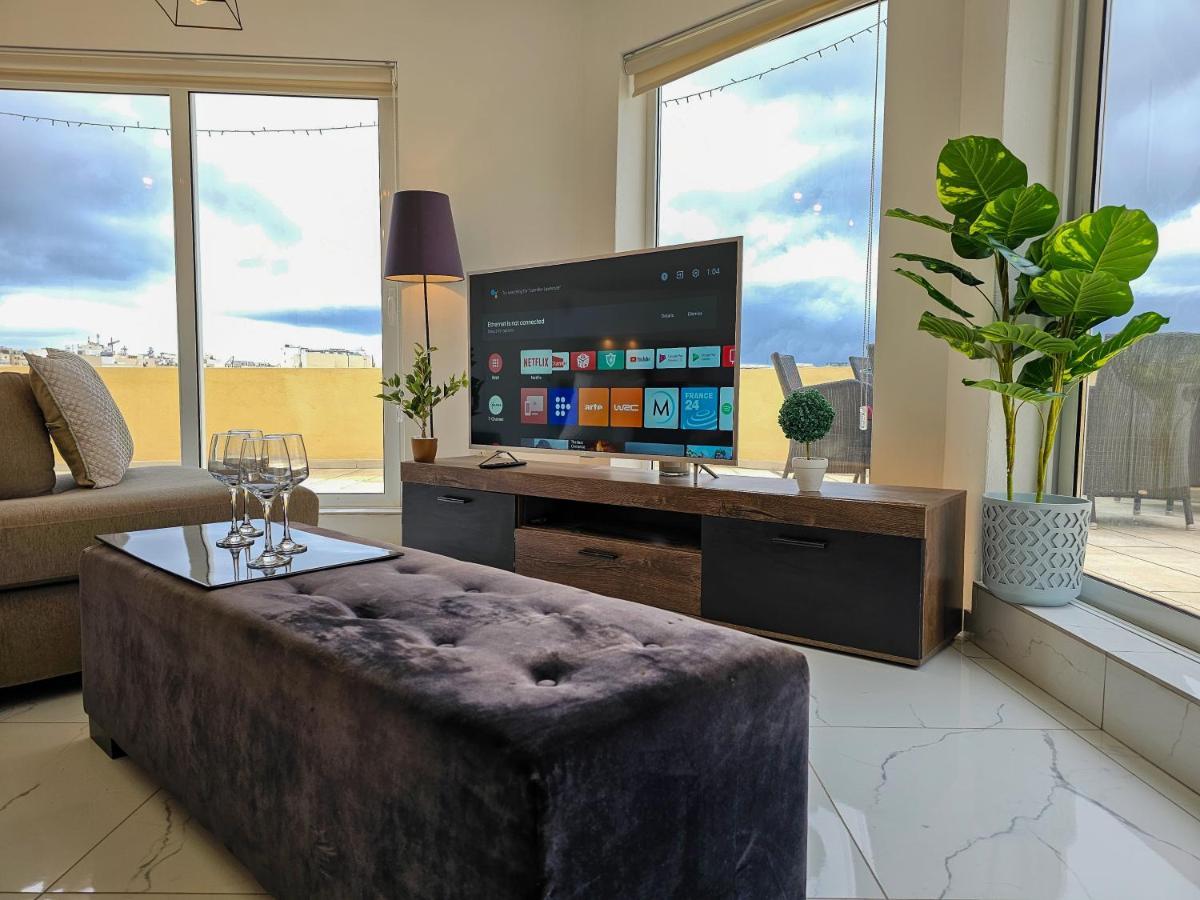 Mive Luxury Sea View Penthouse Apartment Gzira Exterior foto