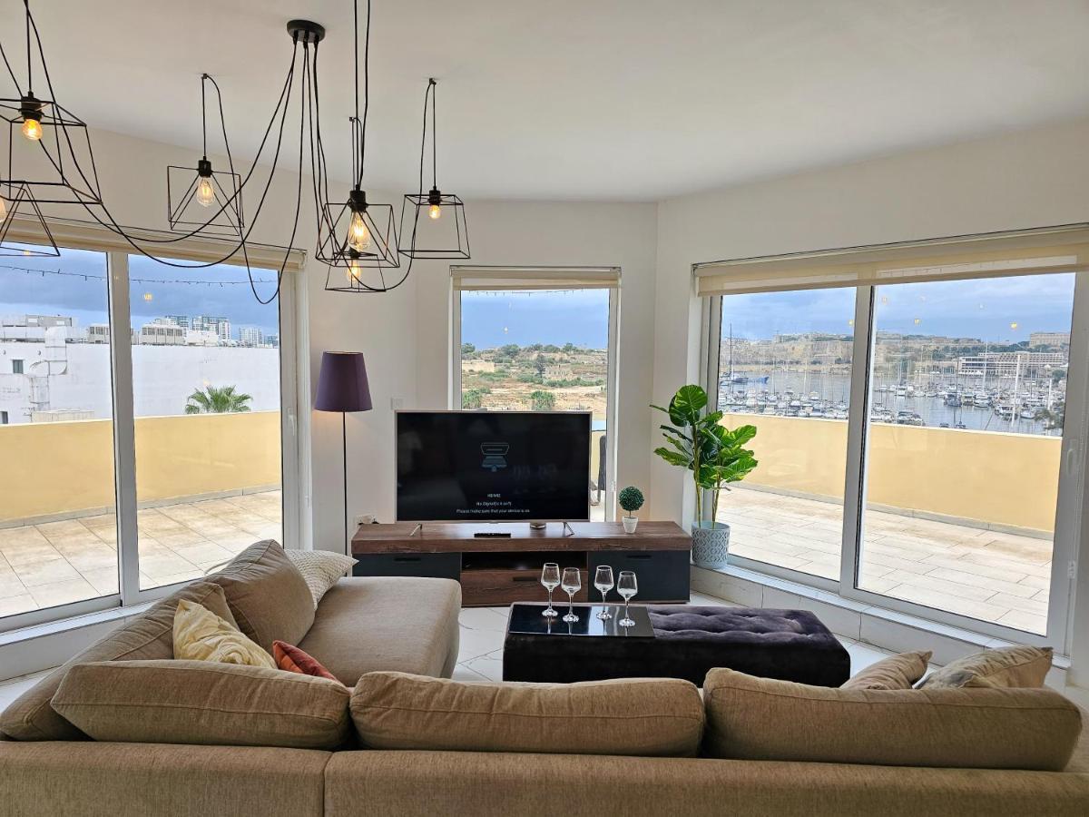 Mive Luxury Sea View Penthouse Apartment Gzira Exterior foto